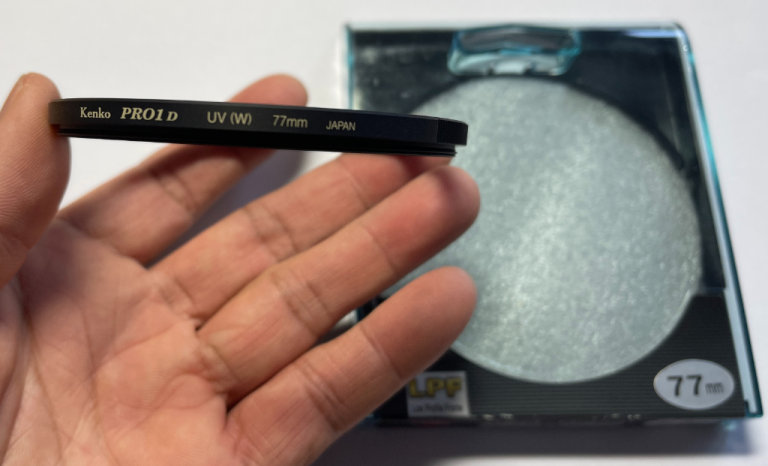 Kenko Pro1D 77mm UV(W) filter - Made in Japan