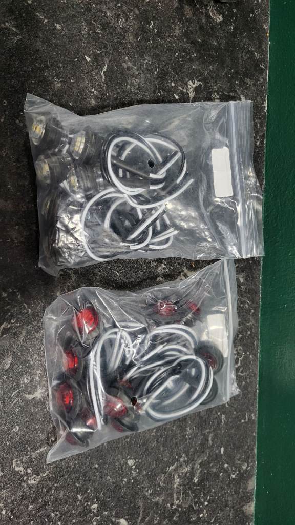 10x red or white drl / light / led