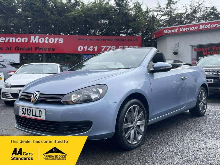 2013 Volkswagen Golf 1.6 TDI BlueMotion Tech SE Cabriolet Euro 5 (s/s) 2dr CONVERTIBLE Diesel Manual