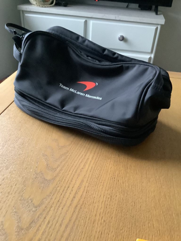 Genuine Team McLaren Mercedes Sports Bag. Brand New.