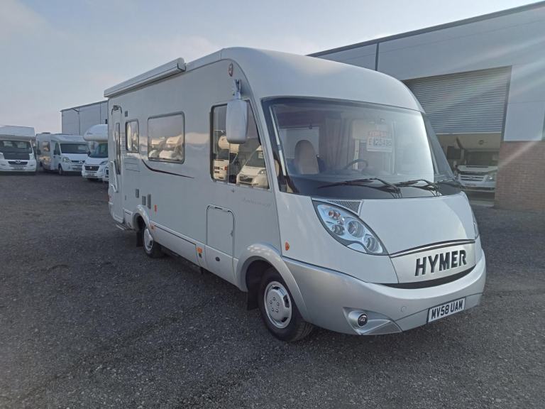 HYMERMOBIL B544SL 4 BERTH 58 PLATE 