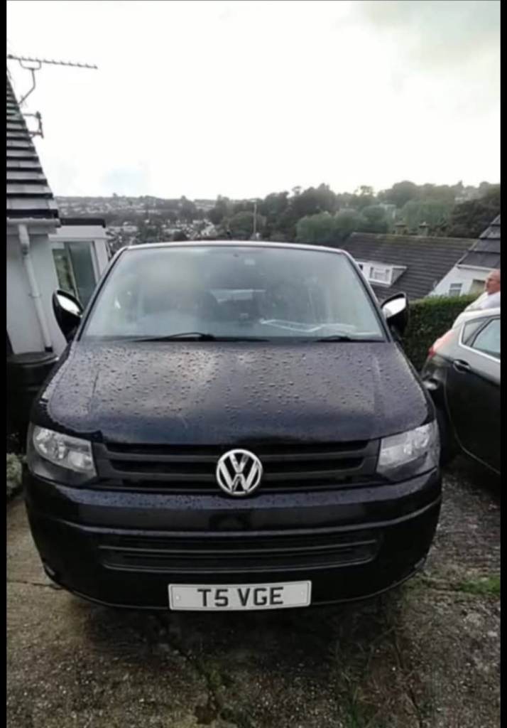 VW T5 Transporter Panel Van - Black - T5 VGE