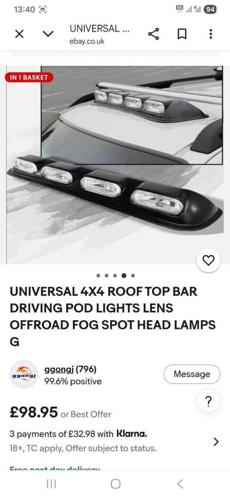 Car .van.4x4  spot light  new
