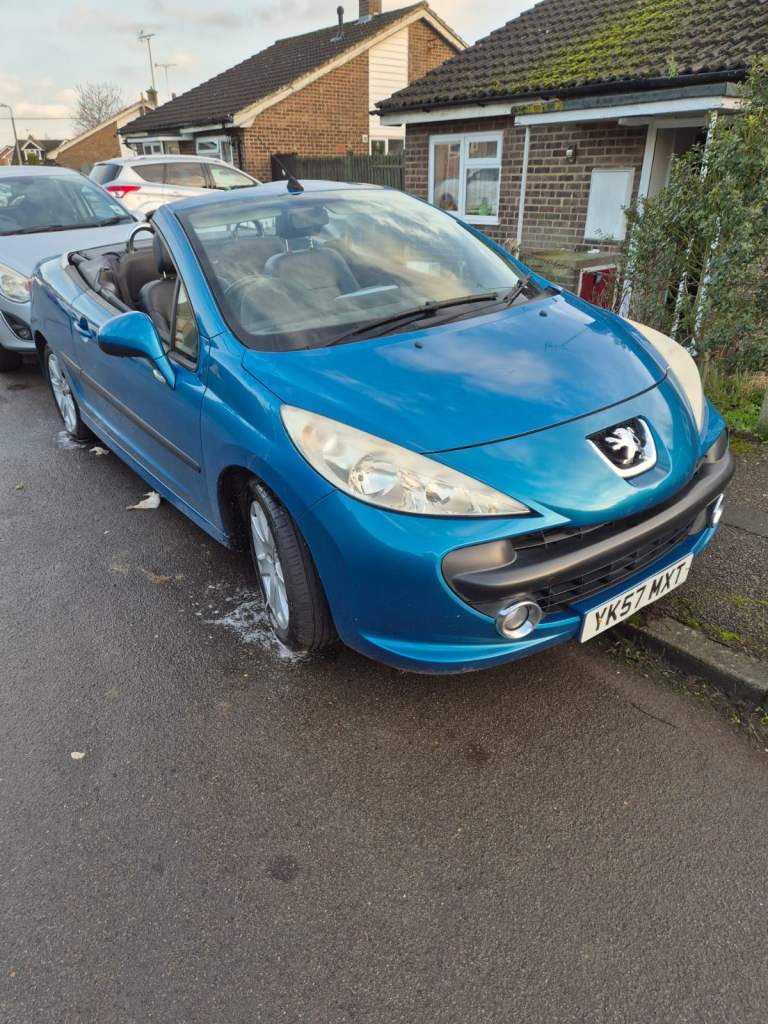 Peugeot, 207, Convertible, 2007, Manual, 1598 (cc), 2 doors