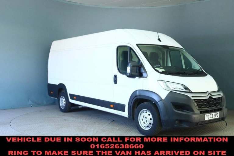 2023 Citroen Relay 2.2 BlueHDi H2 Van 140ps Enterprise Edition PANEL VAN DIESEL Manual
