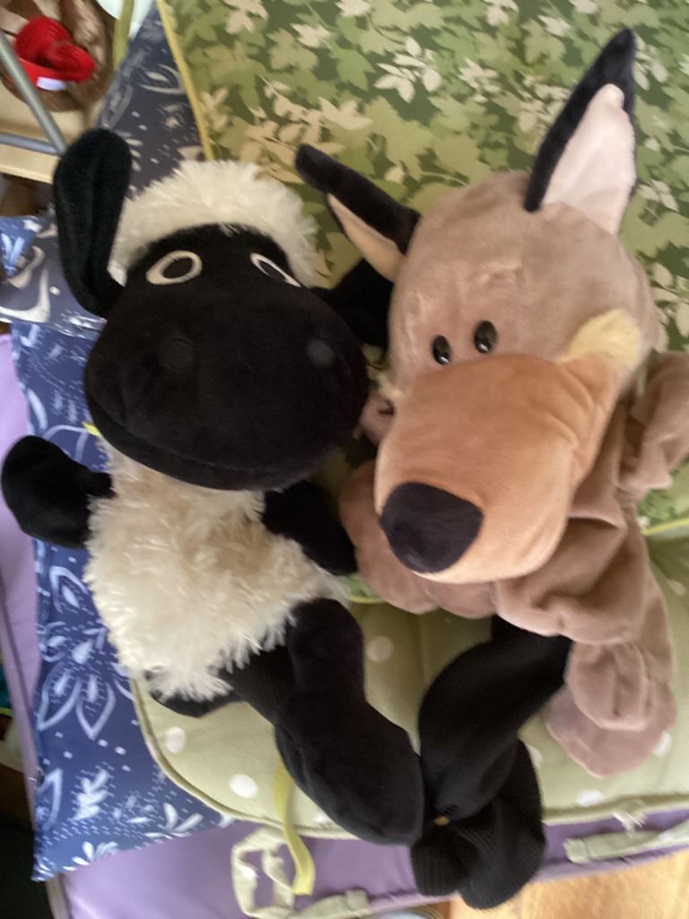 Shaun the Sheep and Dog Golf head covers