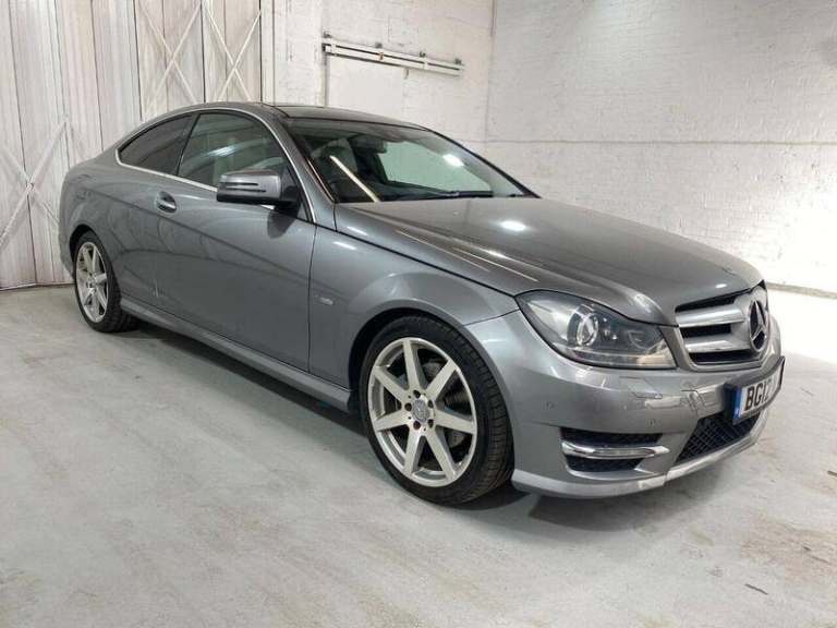 2012 Mercedes-Benz C Class 2.1 C250 CDI BlueEfficiency AMG Sport Coupe 2dr Diesel G-Tronic+ Euro ...
