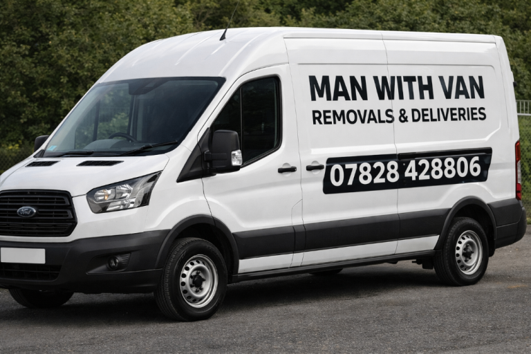 Professional Man and Van Service – Available 7 Days a Week, Short Notice Booking.