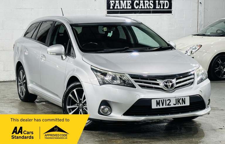 2012 Toyota Avensis 2.0 D-4D TR Tourer Euro 5 5dr ESTATE Diesel Manual