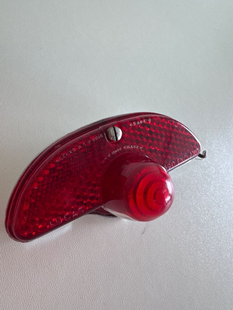 BSA Tail light and other Lucas and Ll590
