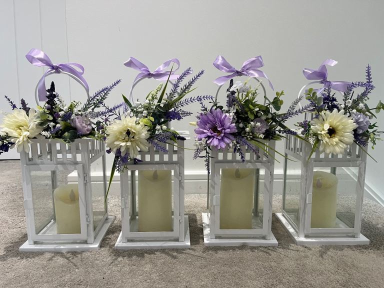 8x Decorative Lanterns  