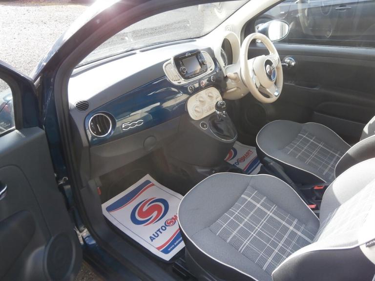 2016 Fiat 500 1.2 Lounge Hatchback 3dr Petrol Manual Euro 6 (s/s) (69 bhp) Hatchback Petrol Manual