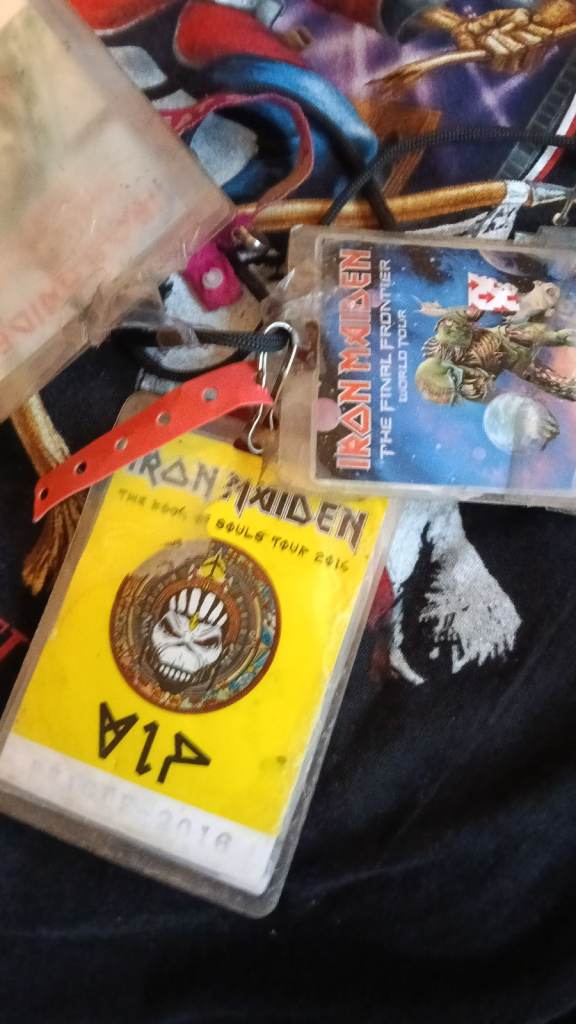 Iron maiden knebworth ticket 