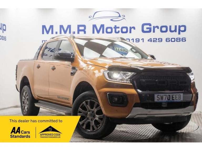 2021 Ford Ranger 2.0 EcoBlue Wildtrak Auto 4WD Euro 6 (s/s) 4dr Pickup Diesel Automatic