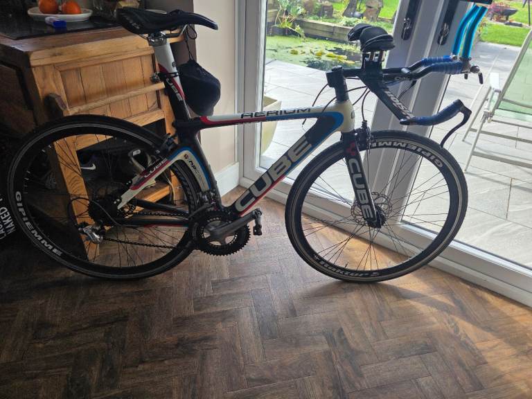 Cube Aerium carbon fibre time trial bike