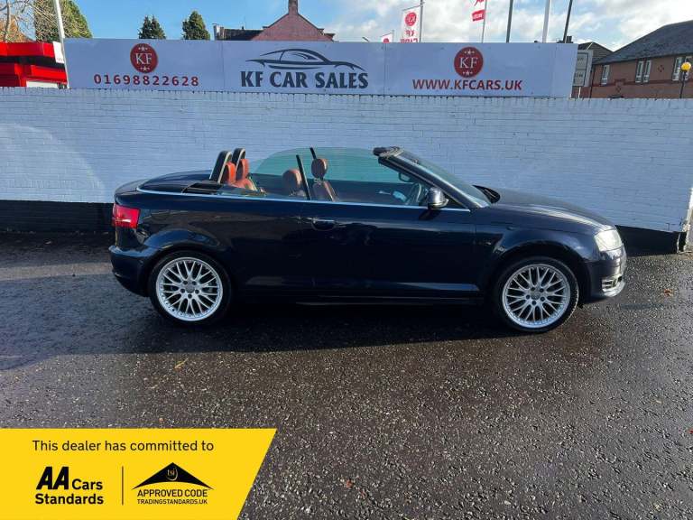 2009 Audi A3 Cabriolet 1.8 TFSI Sport Euro 4 2dr CONVERTIBLE Petrol Manual