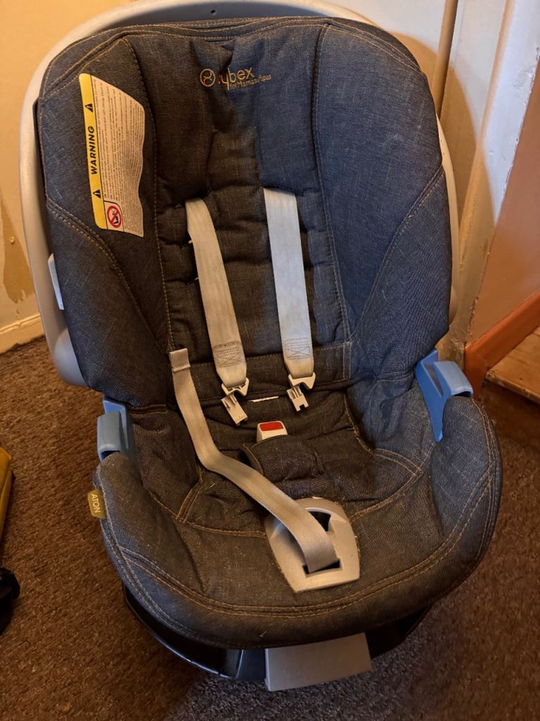 Cybex mamas papas isofix baby car seat 