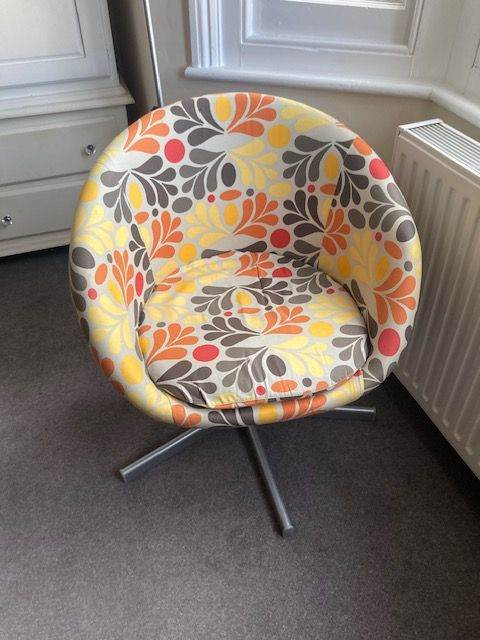 Ikea Stylish Patterned Armchair