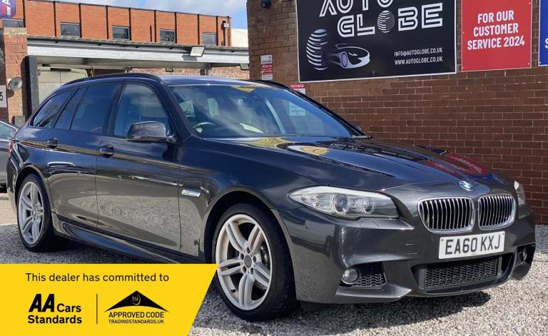 2010 BMW 5 Series 2.0 520d M Sport Touring Steptronic Euro 5 5dr ESTATE Diesel Automatic