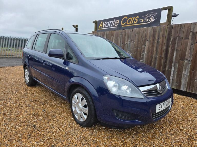 2013 Vauxhall Zafira EXCLUSIV MPV Petrol Manual