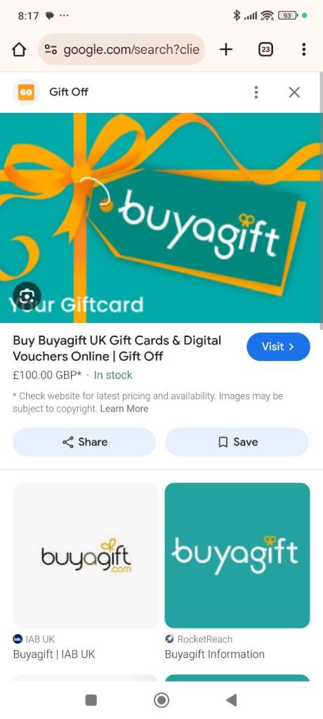 BUYAGIFT VOUCHER £1000