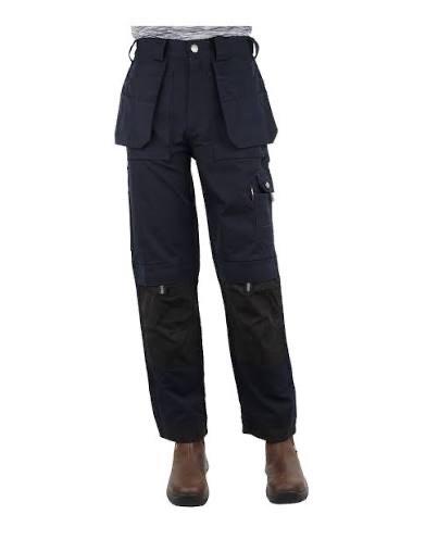 Perf Jefferson Multi-Pocket Work Trousers  W36” L33” Navy RRP £55+Vat NEW