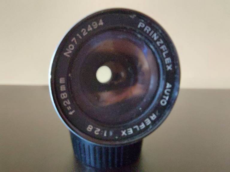 Vintage camera lens 