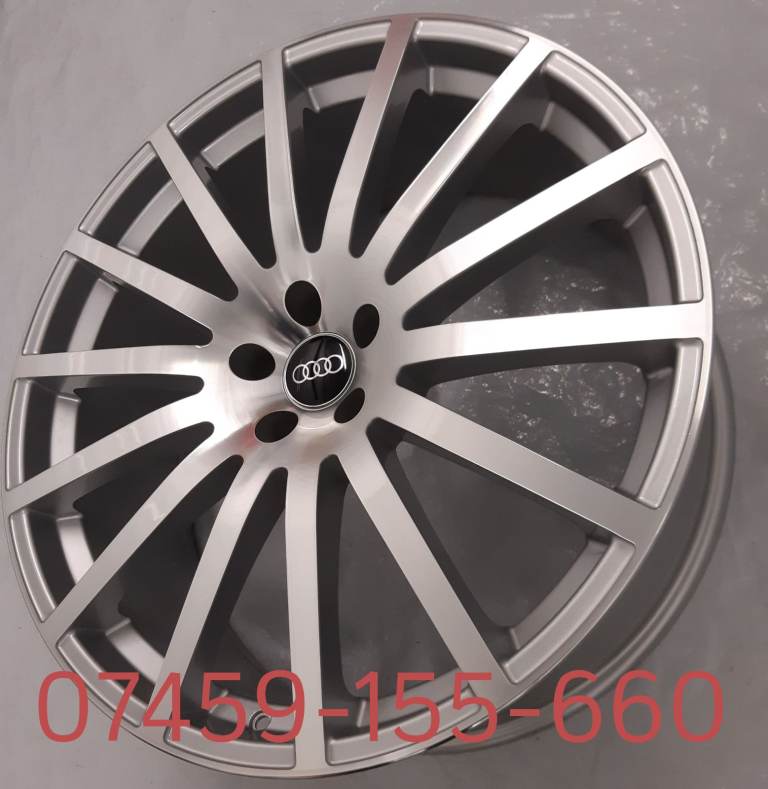 4X NEW ALLOY WHEELS (22" INCH ALLOYS) R22 AUDI A4 A5 A6 A7 A8 Q3 Q4 Q5 Q7 Q8 E TRON MTM