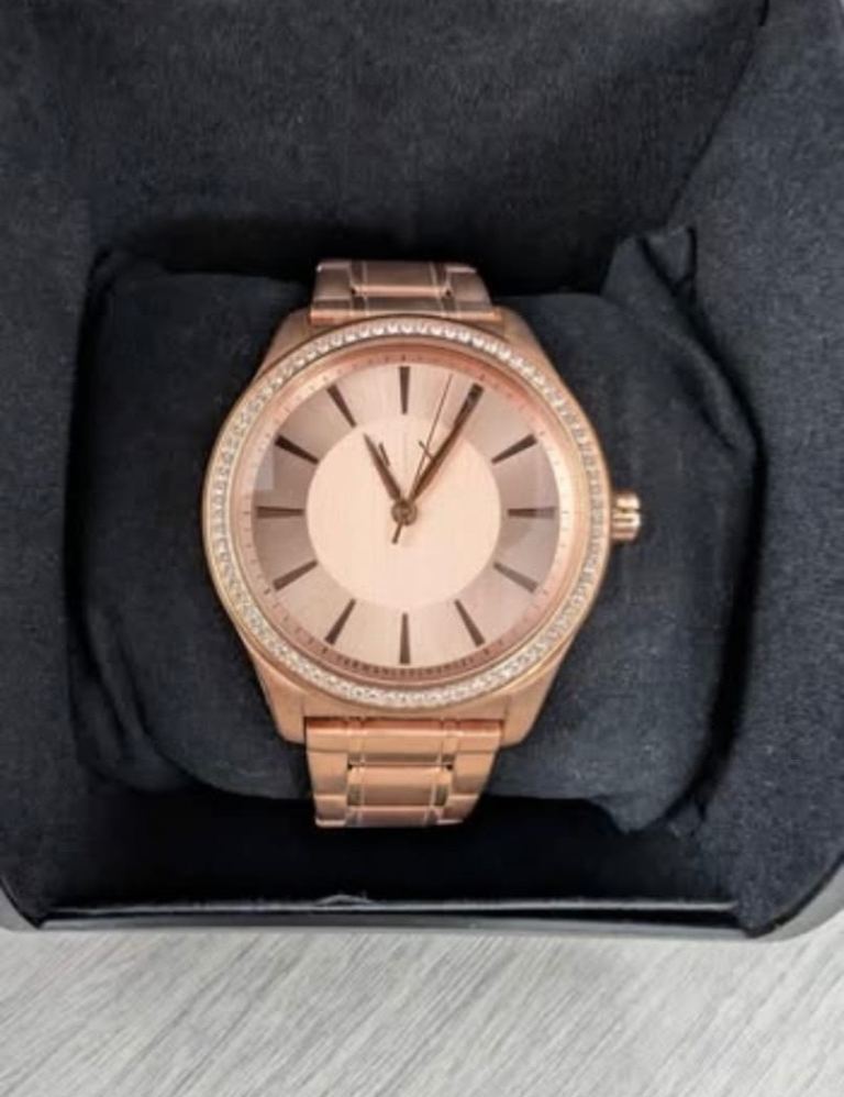 Armani Exchange Rose Gold Watch