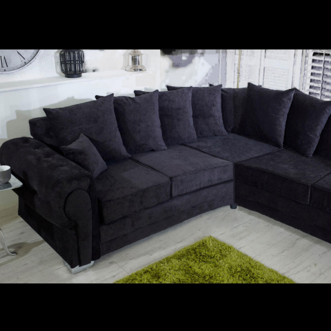 Verona 3&2 Seater Sofa Set Chenille Fabric Grey Available/Next Day Delivery/Call Us NOW