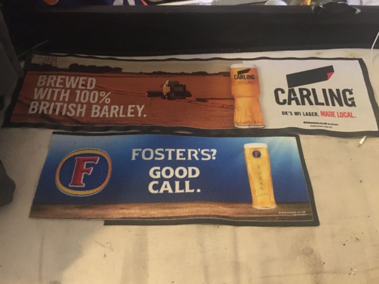 image for Got a few old bar mats 