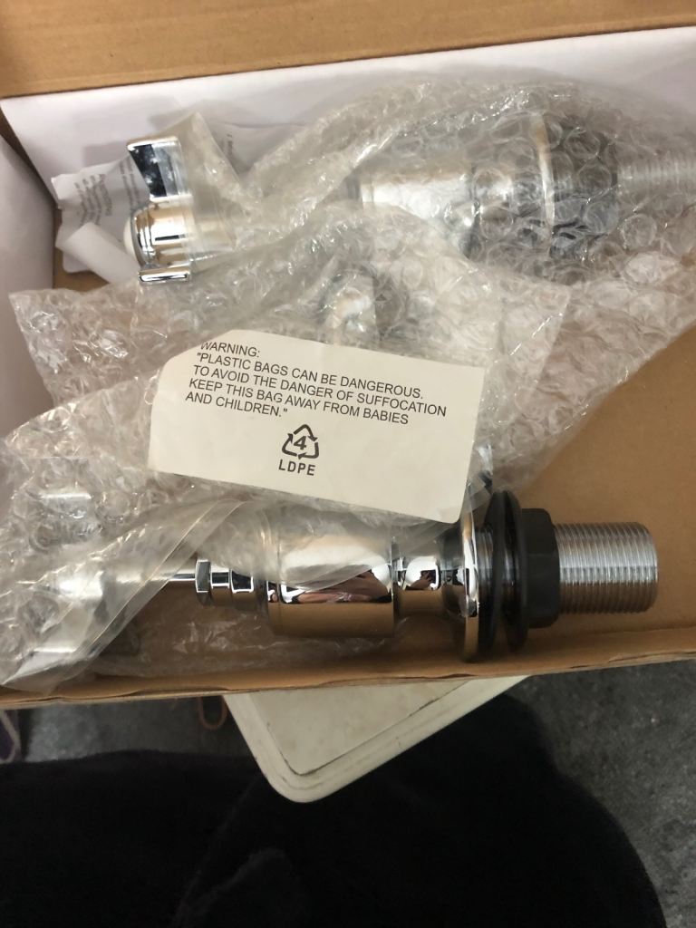 3 different taps - basic - Edwardian - waterfall sink or bath taps