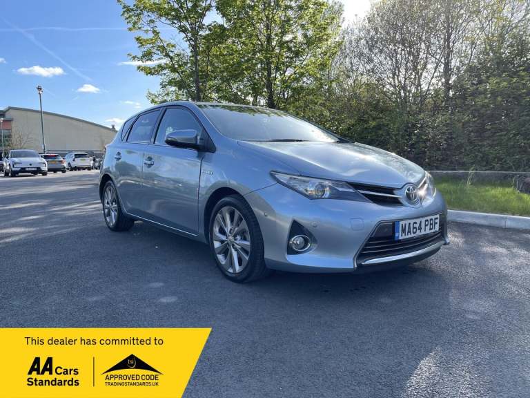 2014 Toyota Auris 1.8 VVT-h Excel CVT Euro 5 (s/s) 5dr HATCHBACK Petrol/Electric Hybrid Automatic
