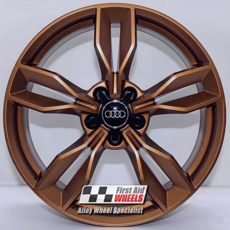 R654BR Swap AUDI TT 8S 4X 19'' GENUINE 5 ARM FACET IMOLA BRONZE ALLOY WHEELS