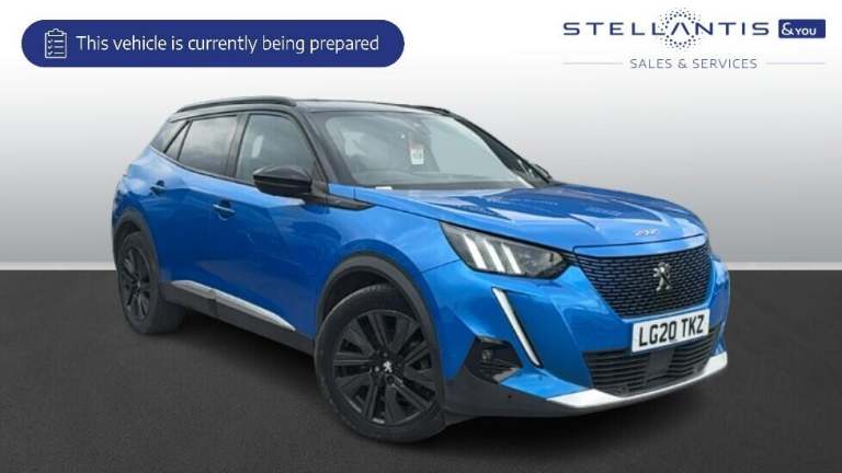 2020 Peugeot 2008 50kWh GT SUV 5dr Electric Auto (136 ps) SUV Electric Automatic