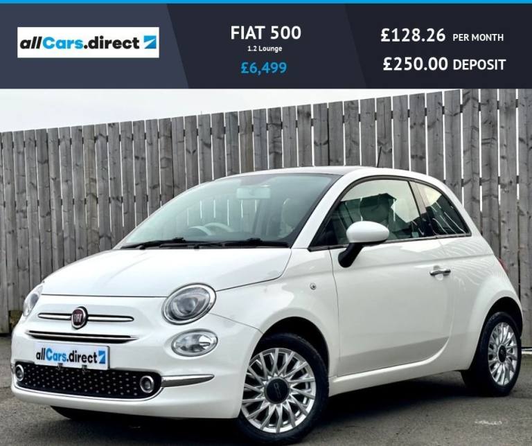 2018 Fiat 500 1.2 Lounge  Hatchback Petrol Manual