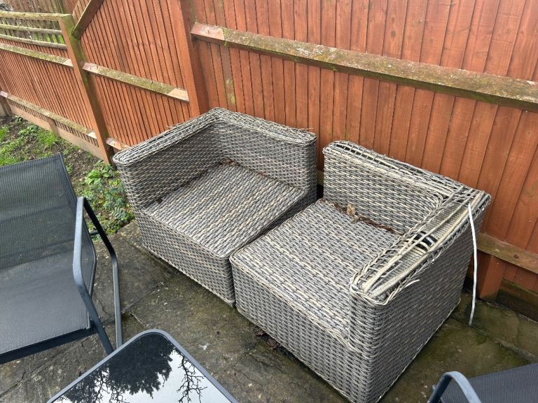 Garden Chairs - Rattan Style