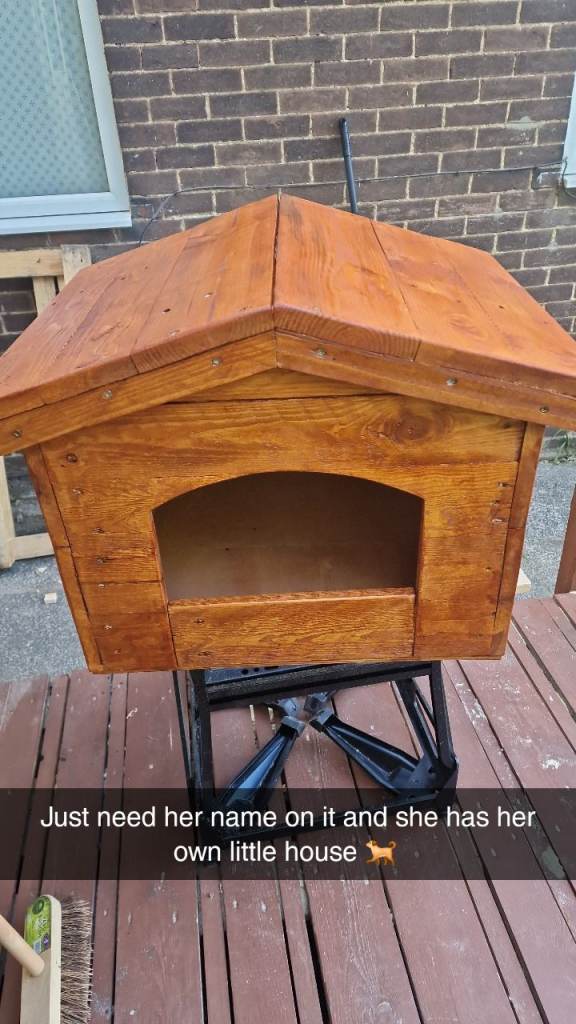 🐾 Handmade Wooden Dog House\Kennel 🐾