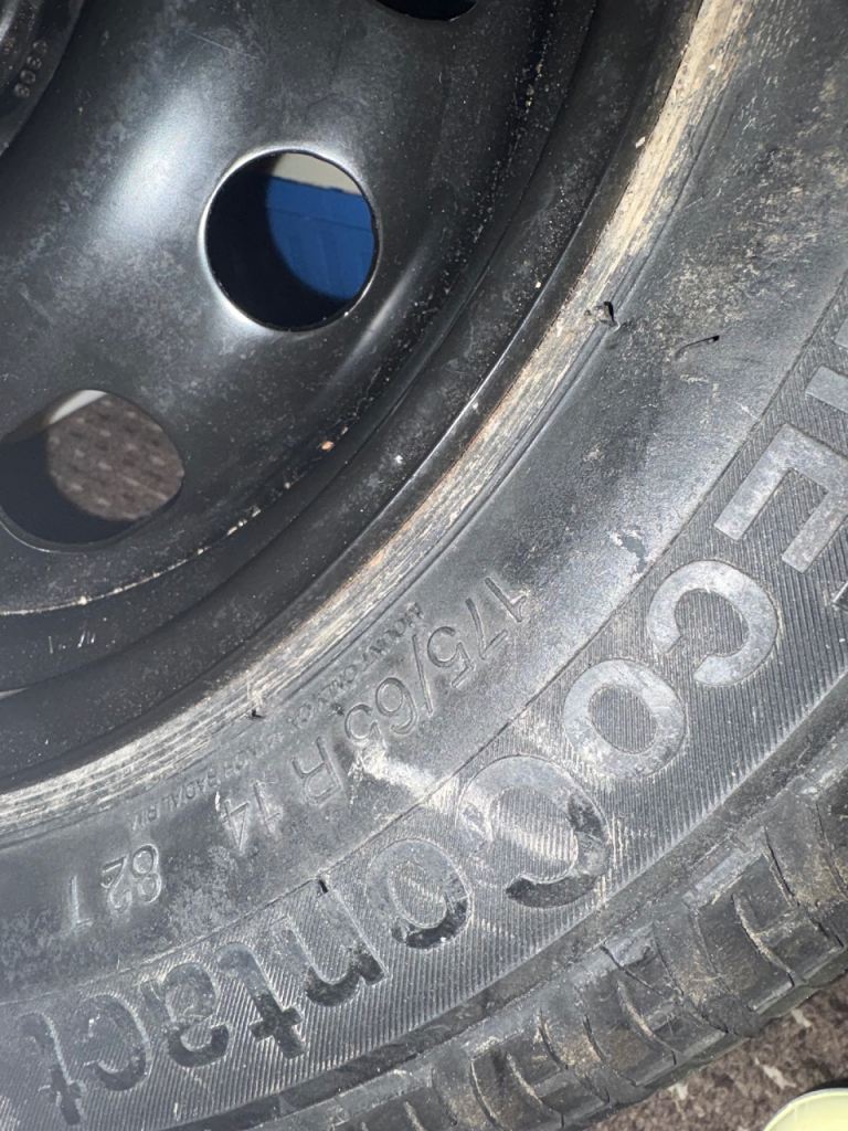New tyre