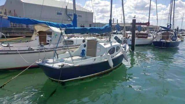 Fantasie 19 Sailboat and Outboard Free to a Good Home