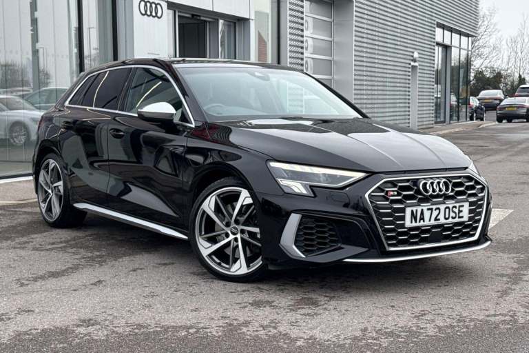 2022 Audi S3 2.0 TFSI Sportback 5dr Petrol S Tronic quattro Euro 6 (s/s) (310 ps) HATCHBACK Petro...
