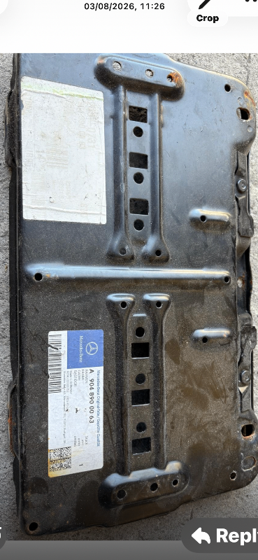 Mercedes sprinter battery tray