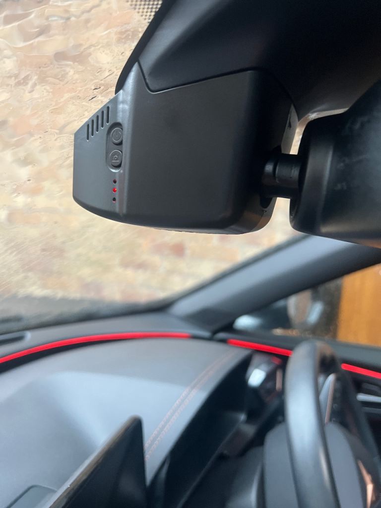 Cupra Formentor dash cam