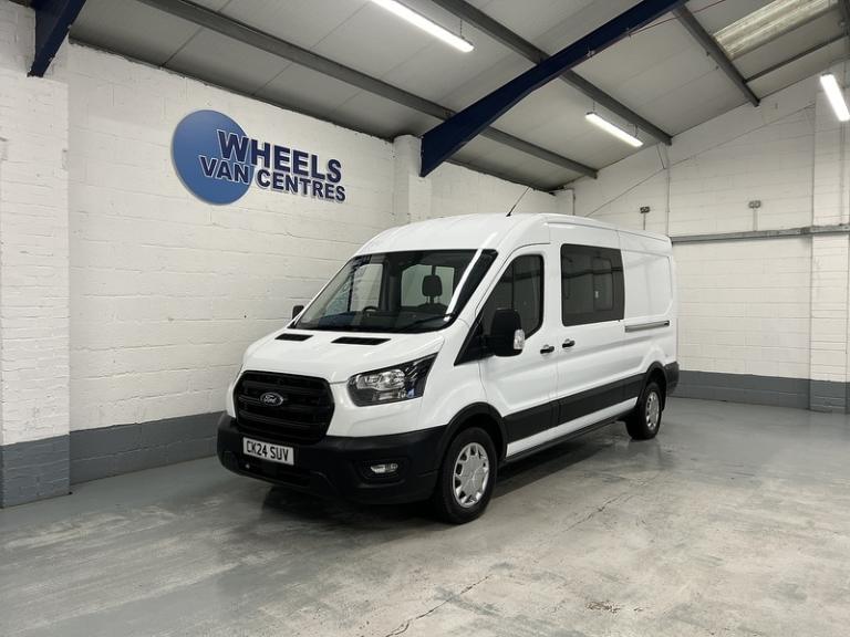 2024 Ford Transit 2.0 350 EcoBlue Trend Crew Van Double Cab 5dr Diesel Manual L3 H2 Euro 6 (s Com...