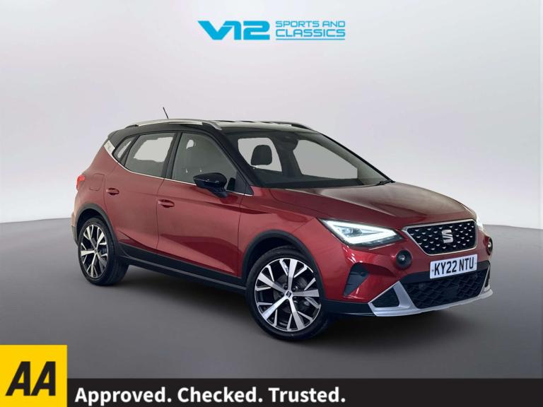 2022 SEAT Arona 1.0 TSI XPERIENCE Lux SUV 5dr Petrol Manual Euro 6 (s/s) (110 ps) SUV Petrol Manual