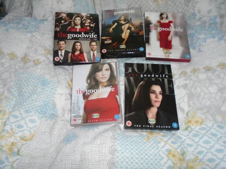 dvd the good wife,,, price reduced £8 for the lot, what a bargain,