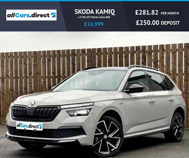 2021 Skoda Kamiq 1.5 TSI ACT Monte Carlo DSG  HATCHBACK Petrol Automatic