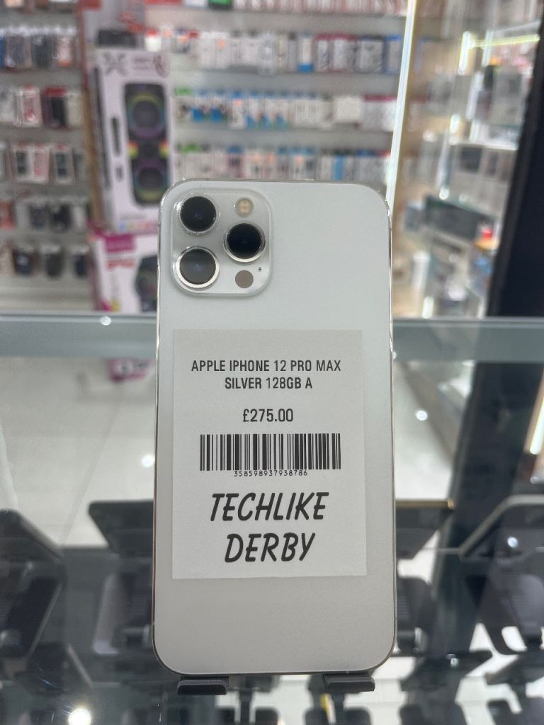 Apple iPhone 12 Pro Max 128GB – Silver, Good Condition