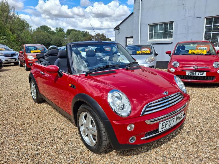 2007 Mini Convertible 1.6 Cooper Convertible 2dr Petrol Manual Euro 3 (115 ps)