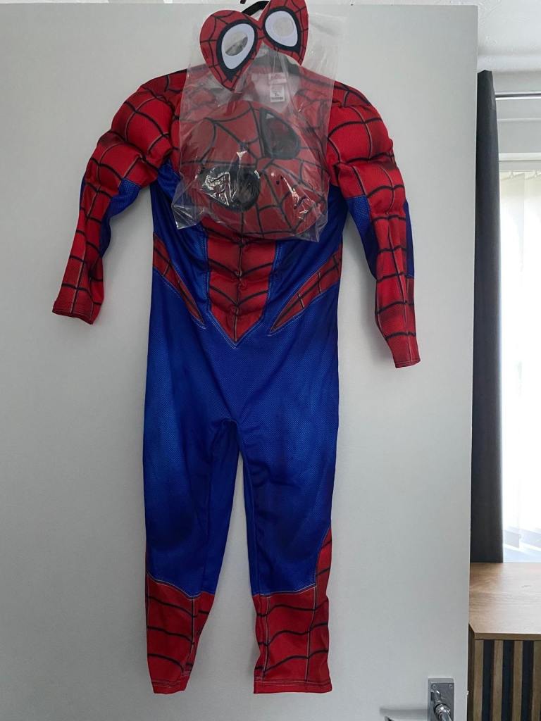 Kids Spider-Man Fancy Dress Costume – As Good As New